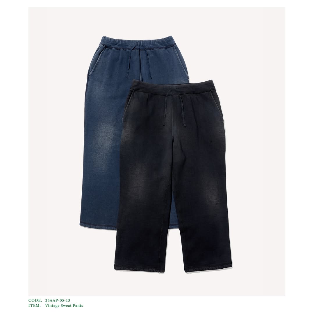 A.PRESSE 25AW Vintage Sweat Pants